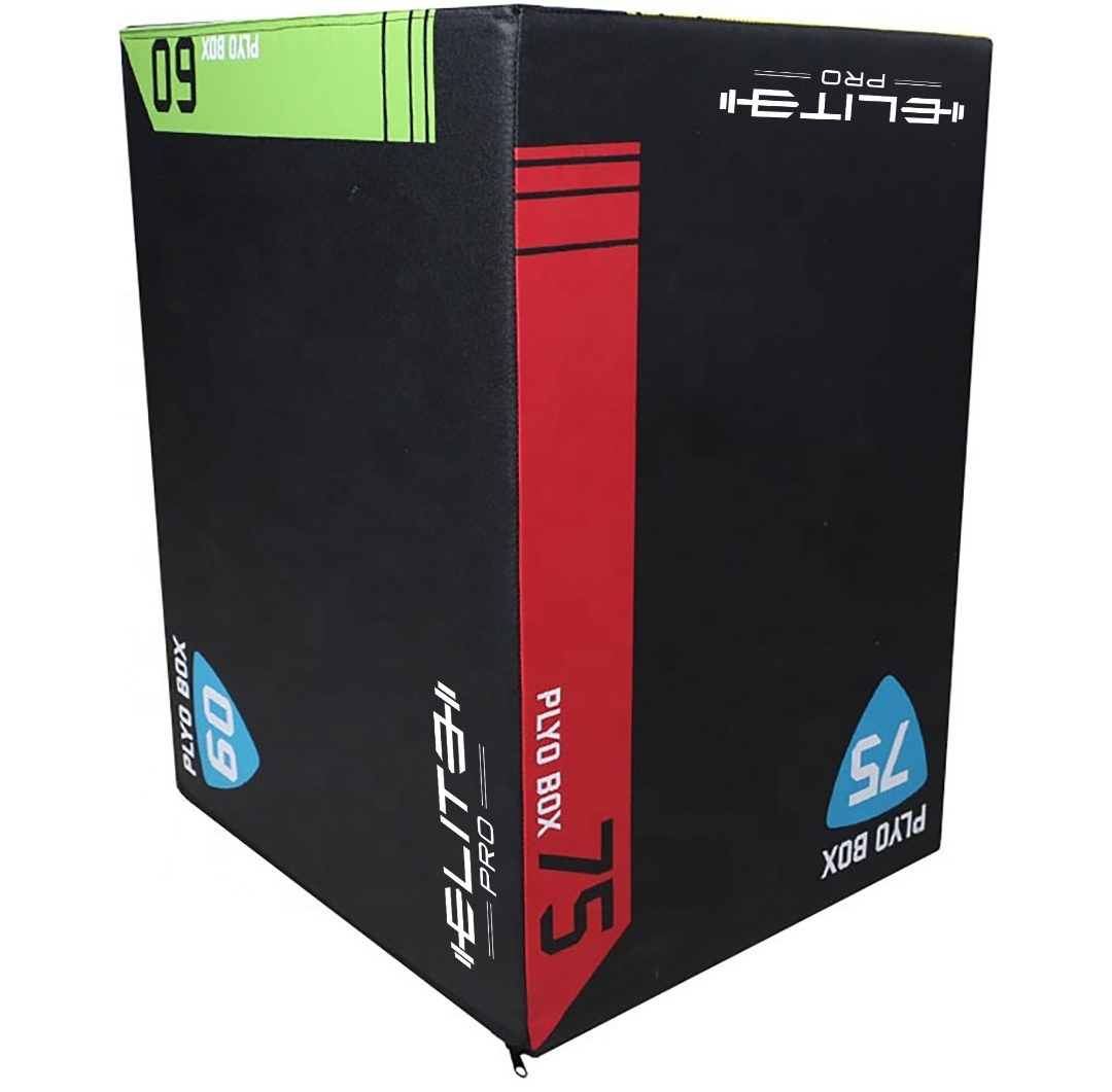 3 in 1 Soft Foam HD Plyo Box 20" 24" 30" - 65lbs - Image 2