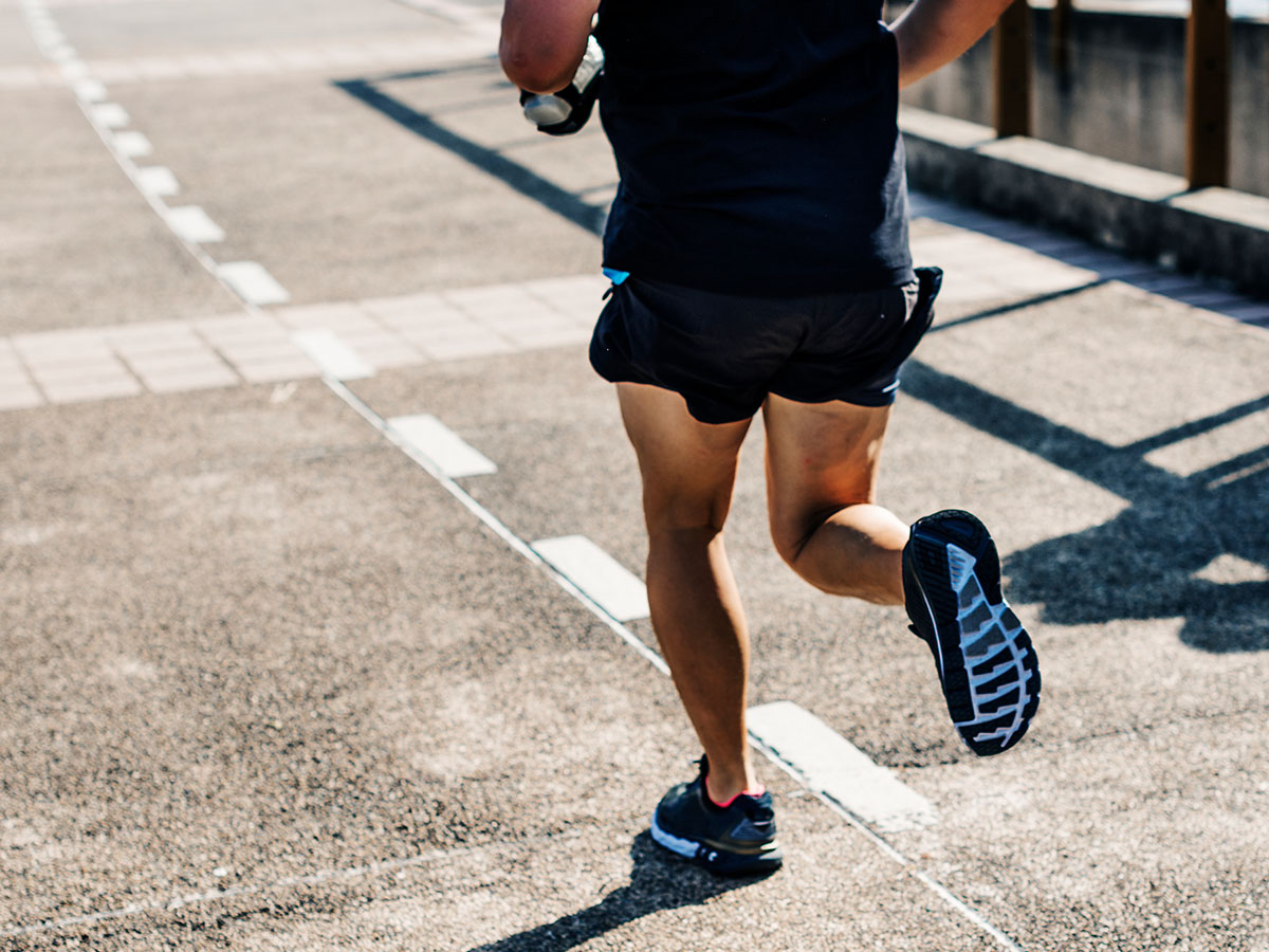 Image of a man running