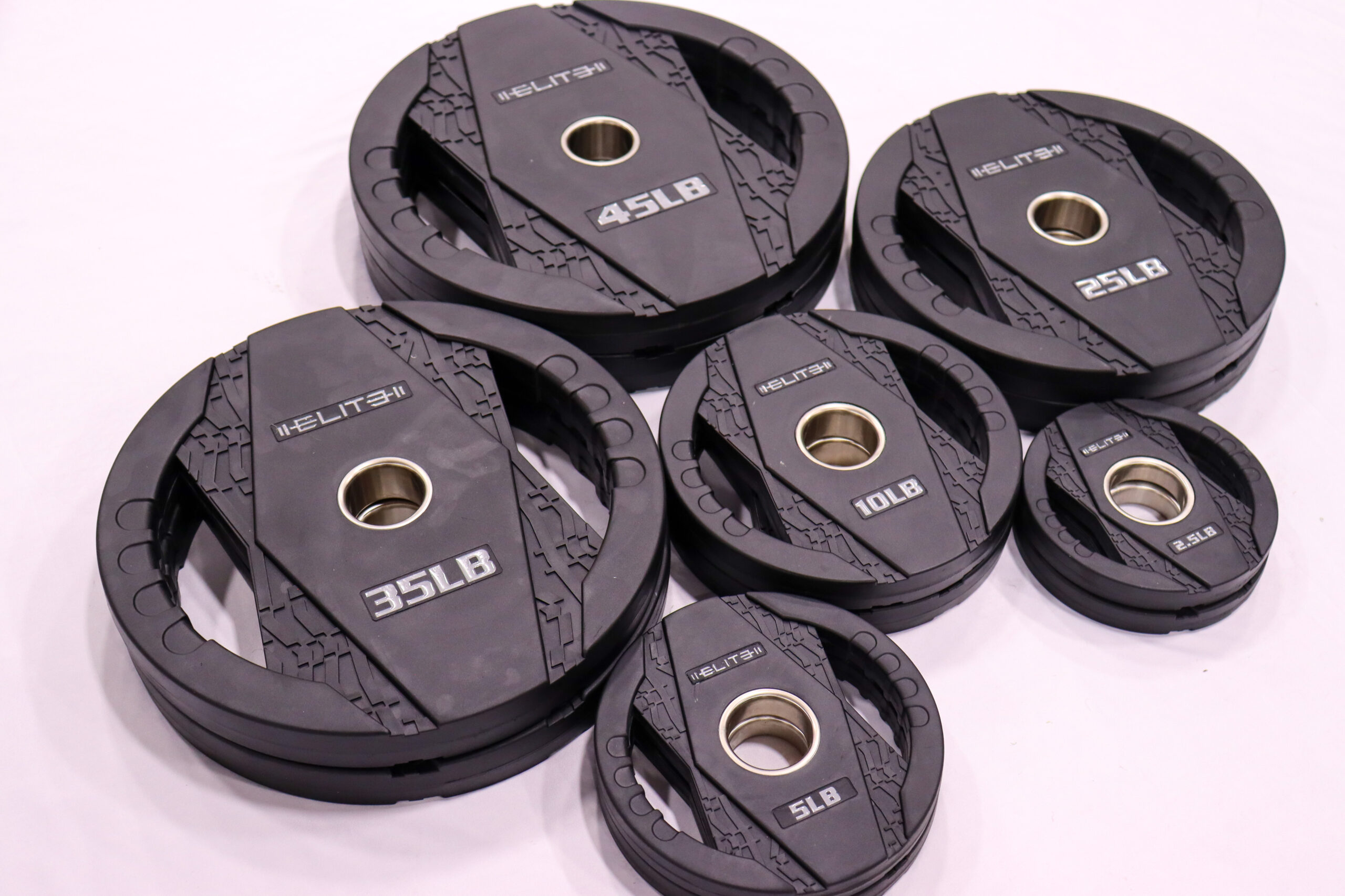 Premium Olympic Rubber Plates set