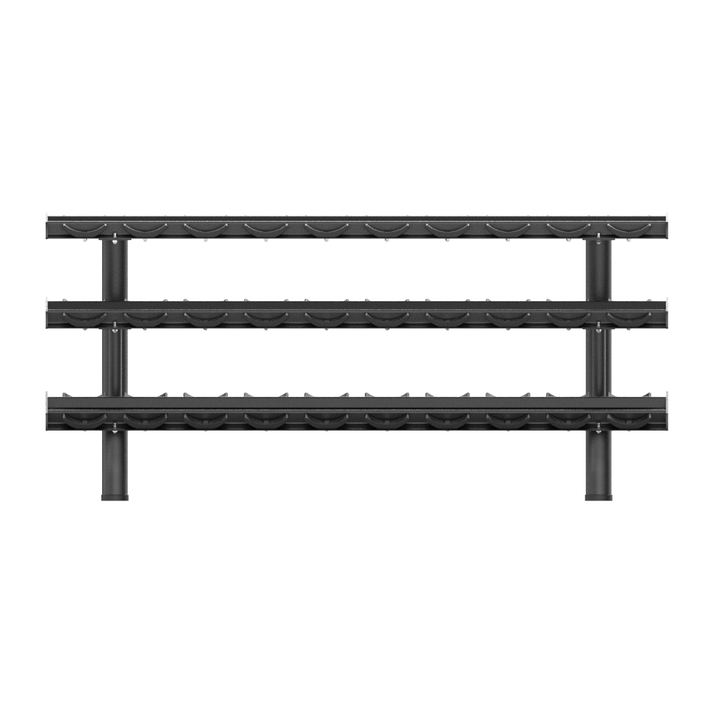 RE 3 Tier 15-Pair Dumbbell Rack - Image 2