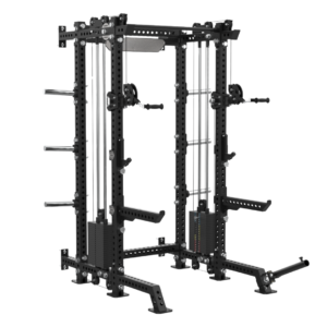 RR Wall-Mounted Half Rack With Dual Pulley