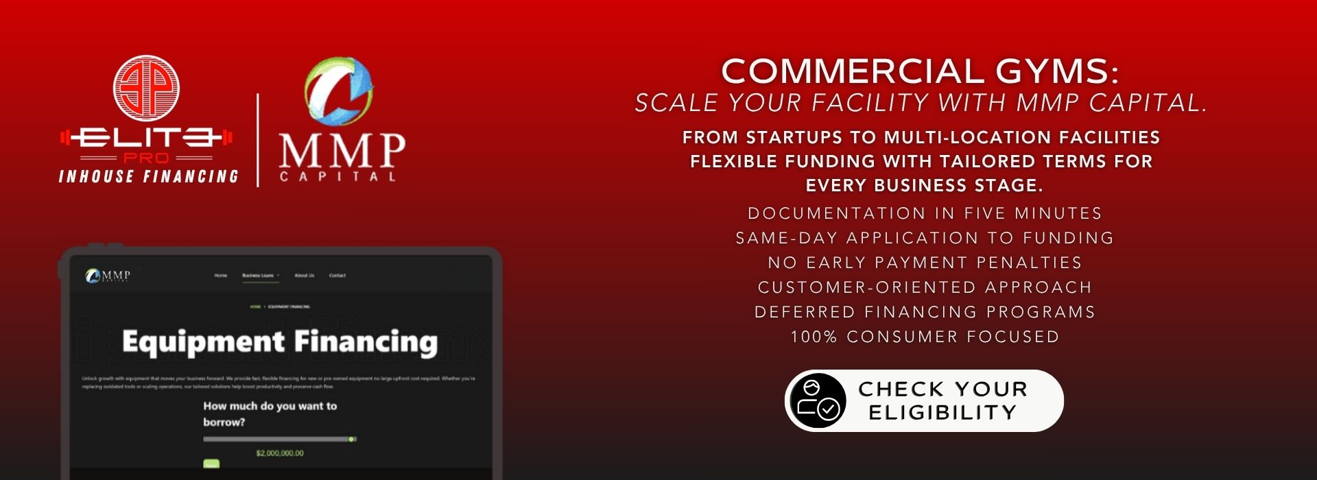 Commercial Gym Funding